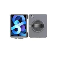 Newface iPad 2022 10.9 (10.nesil) Kılıf Hand Strap Tablet Kılıfı - Gri