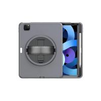 Newface iPad Pro 11 (2018) Kılıf Hand Strap Tablet Kılıfı - Gri