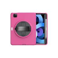 Newface iPad Pro 11 (2018) Kılıf Hand Strap Tablet Kılıfı - Pembe