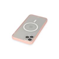 Newface iPhone 11 Pro Max Kılıf Grand Magneticsafe Kapak - Pembe