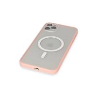 Newface iPhone 11 Pro Max Kılıf Grand Magneticsafe Kapak - Pembe