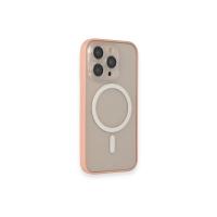 Newface iPhone 14 Pro Kılıf Grand Magneticsafe Kapak - Pembe