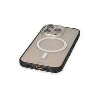 Newface iPhone 14 Pro Max Kılıf Grand Magneticsafe Kapak - Siyah