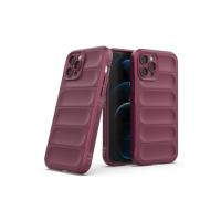 Newface iPhone 12 Pro Kılıf Optimum Silikon - Bordo