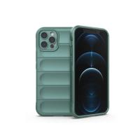 Newface iPhone 12 Pro Kılıf Optimum Silikon - Koyu Yeşil