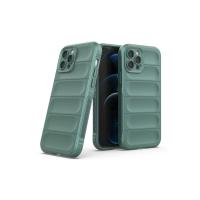 Newface iPhone 12 Pro Kılıf Optimum Silikon - Koyu Yeşil