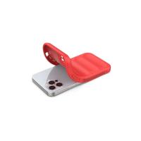 Newface iPhone 12 Pro Max Kılıf Optimum Silikon - Kırmızı