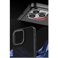 Newface iPhone 15 Pro Kılıf Elegant Kapak - Siyah