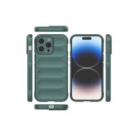 Newface iPhone 13 Pro Kılıf Optimum Silikon - Koyu Yeşil