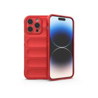 Newface iPhone 13 Pro Max Kılıf Optimum Silikon - Kırmızı