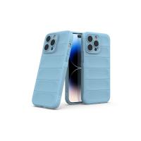 Newface iPhone 14 Pro Kılıf Optimum Silikon - Sky Blue