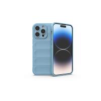 Newface iPhone 14 Pro Max Kılıf Optimum Silikon - Sky Blue