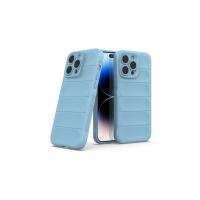 Newface iPhone 14 Pro Max Kılıf Optimum Silikon - Sky Blue