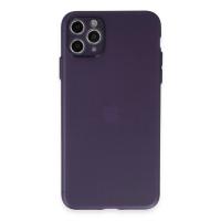 Newface iPhone 11 Pro Kılıf Puma Silikon - Koyu Mor