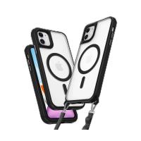 Newface iPhone 12 Kılıf Enka Magsafe Silikon Kılıf - Siyah