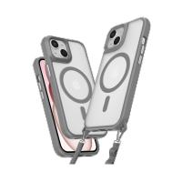 Newface iPhone 15 Plus Kılıf Enka Magsafe Silikon Kılıf - Titan Gri