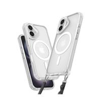 Newface iPhone 16 Kılıf Enka Magsafe Silikon Kılıf - Şeffaf