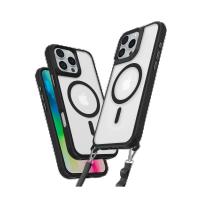 Newface iPhone 16 Pro Max Kılıf Enka Magsafe Silikon Kılıf - Siyah