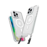 Newface iPhone 16 Pro Max Kılıf Enka Magsafe Silikon Kılıf - Şeffaf