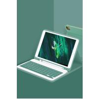 Newface iPad Pro 11 (2022) Kılıf KC01 Smart Klavyeli Tablet Kılıfı - Koyu Yeşil