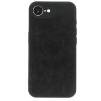 Newface iPhone 16E Kılıf Aras Deri Kapak - Siyah