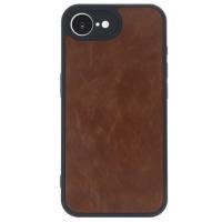 Newface iPhone 16E Kılıf Aras Deri Kapak - Taba