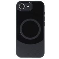 Newface iPhone 16E Kılıf Maya Karbon Kapak - Siyah