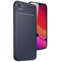 Newface iPhone 16E Kılıf Auto Focus Karbon Kapak - Lacivert