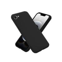 Newface iPhone 16E Kılıf Nano içi Kadife Silikon - Siyah