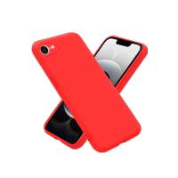 Newface iPhone 16E Kılıf Nano içi Kadife Silikon - Kırmızı