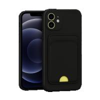 Newface iPhone 11 Kılıf Kelvin Kartvizitli Silikon - Siyah