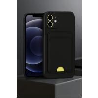 Newface iPhone 11 Kılıf Kelvin Kartvizitli Silikon - Siyah
