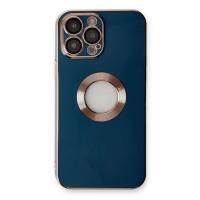 Newface iPhone 14 Pro Max Kılıf Store Silikon - Mavi