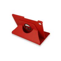 Newface Lenovo M10 FHD Plus X606F Kılıf 360 Tablet Deri Kılıf - Kırmızı