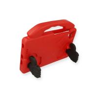 Newface Lenovo Tab M10 TB328FU Kılıf Like Stantlı Tablet Silikon - Kırmızı