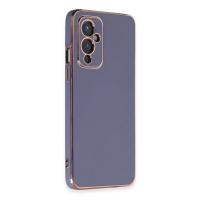 Newface One Plus 9 Kılıf Volet Silikon - Mavi