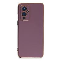 Newface One Plus 9 Kılıf Volet Silikon - Mor