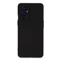 Newface One Plus 9 Kılıf Nano içi Kadife Silikon - Siyah