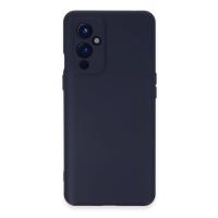 Newface One Plus 9 Kılıf Nano içi Kadife Silikon - Lacivert