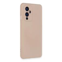 Newface One Plus 9 Kılıf Nano içi Kadife Silikon - Pudra