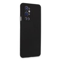Newface One Plus 9 Pro Kılıf Nano içi Kadife Silikon - Siyah