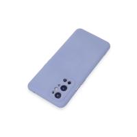 Newface One Plus 9 Pro Kılıf Nano içi Kadife Silikon - Mavi