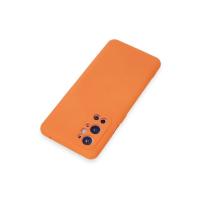 Newface One Plus 9 Pro Kılıf Nano içi Kadife Silikon - Turuncu