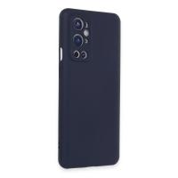 Newface One Plus 9 Pro Kılıf Nano içi Kadife Silikon - Lacivert