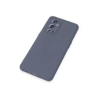 Newface One Plus 9 Pro Kılıf Nano içi Kadife Silikon - Gri