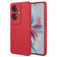 Newface Oppo Reno 11F Kılıf First Silikon - Kırmızı