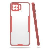 Newface Oppo A73 Kılıf Platin Silikon - Pembe