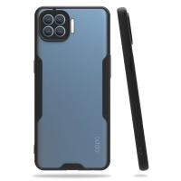 Newface Oppo Reno 4 Lite Kılıf Platin Silikon - Siyah