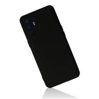 Newface Oppo Reno 6 Kılıf Nano içi Kadife Silikon - Siyah