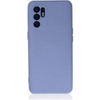 Newface Oppo Reno 6 Kılıf Nano içi Kadife Silikon - Lila